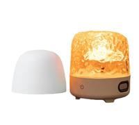 Generico Lampada Luna Notturna,Luci Notturne LED per Camera da Letto | Proiettore Decorativo Altoparlante Wireless Regalo Compleanno Natale Camera da Letto Soggiorno Scrivania Mensola