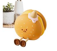 Generico Lampada Notturna a Forma di Hamburger,Luce Notturna Decorativa Con 3 Livelli Luminosità Regolabile - Lampada da Comodino per Casa,Per Camera Dei Bambini Camera Da Soggiorno Comodino Casa