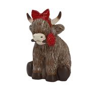 Genérico Lampada notturna con statuette di vitello per San , lampada animale con luce morbida, per camera da , ufficio, cameretta dei bambini, comodino