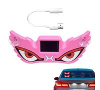 Generico Lampada Occhi Per Auto - Decorazione Impermeabile Wireless Senza Trapano - Luce Ambientale LED per Auto,Veicolo SUV Camion Camper Sport Quotidiano Garage Casa Viale