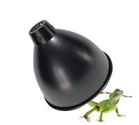 Generico Lampada riscaldante per rettili - Riflettore in alluminio a cupola profonda, supporto per luce per terrario | Resistente presa E26 da 5,8" o 8,5" per UVB, crogiolarsi, lampadine in ceramica,