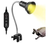 Generico Lampada Riscaldante per Rettili,UVA Regolabile Completo - Luce Per Il Basking Delle Tartarughe Da Terrario,Per Camaleonte Drago Barbuto Testuggine Serpente Soggiorno Balcone Hotel
