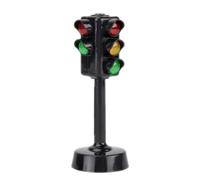 Generico Lampada semaforica - Segnali stradali per bambini - Simulazione Stop Light Model, Visual Teaching Early Car Road Signs for Kids Education
