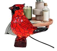 Genérico Lampada Uccello | Decorazioni per uccelli in resina per casa e scrivania,Lampada da tavolo | per soggiorno camera da letto asilo angolo di lettura Residence Hotel Appartamento Vacanze