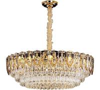 Generico Lampadari di Cristallo compatibili con Il Soggiorno K9 Lampadario di Cristallo Moderno Lampadario in Stile Classico di Lusso, lampadario da Pranzo