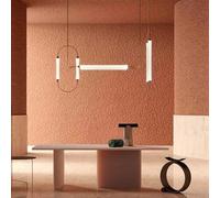 Generico Lampadari, Lampadari in vetro creativi minimalisti di lusso postmoderni Decorazione della casa a led Sala da pranzo Decorazioni for interni Lustri