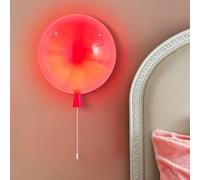 Generico Lampadari, Plafoniere moderne a palloncino colorato Lampada da camera letto for artistica Luci a led for la decorazione della stanza Apparecchio a sospensione(Red,30cm)