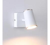 Generico Lampadari, The Bedside Wall Lamp Can Change The Bulb Nordic Bedroom Led Study Eye Protection Light 360 Rotation Adjust(Warm White,Blanc)