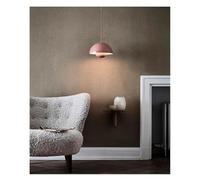 Generico Lampadario a soffitto, Danish Designer Flower Bud Mushroom LED Pendant Light Modern Minimalist for Living Room Bedroom Decor(Round 80 50cm,DIA40cm H26cm)