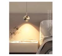 Generico Lampadario, Lampada a sospensione di lusso con rilevamento del tocco, sollevamento libero, soggiorno, divano, sfondo, decorazione della parete, linea sospesa(Golden-Regular,White)