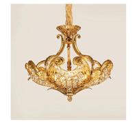 Generico Lampadario, Lampadario in Villa Francese, Atmosfera retrò, Ristorante, Camera da Letto, Studio, Stile Europeo, Ingresso, Veranda, Cristallo, Rame Pieno