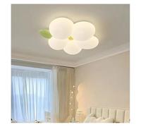 Generico Lampadario, Lampade da soffitto a LED a fiori romantici con applique in PE bianco coniglio appeso Plafoniera for camera letto for Decorazioni for la dei(A,Cool)