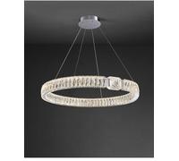 Generico Lampadario moderni, Lampadario a LED dimmerabile con anello magico ovale, illuminazione 2022, lampade a sospensione, for tavolo da pranzo(Neutral,80CM_GOLD)