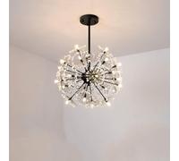 Generico Lampadario moderno a LED, lampadario di cristallo, luce pendente, da soffitto moderna, lampade a sospensione, soggiorno, sala pranzo, plafoniera