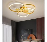 Generico Lampadario moderno a LED, luci da soffitto a LED for soggiorno, sala da pranzo, lampada da soffitto moderna for cucina, dimmerabile con telecomando Lamparas De Techo, plafoniera