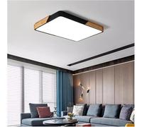 Generico Lampadario Moderno a LED, rettangolo - Lampada da soffitto a LED Moderna in Lega Multicolore, Soggiorno, Studio, Camera da Letto, Lampada da soffitto, lampadario da Pranzo