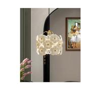 Generico Lampadario Moderno Francese di Lusso in Cristallo smaltato con Bellissimo Fiore, Piccola Lampada da Sala da Pranzo sospesa, Piccolo lampadario a Fiori,per la Scala d'ingresso