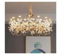 Generico Lampadario Moderno Lampada a Sospensione Contemporanea in Oro di Lusso Compatible with la casa LED Compatibile con Sala da Pranzo, lampadario da Pranzo