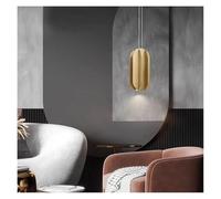Generico Lampadario moderno, Lampadario di lusso in ottone francese postmoderno con LED dorati, for ristorante, comodino, soggiorno(CD16CM)