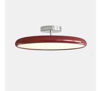 Generico Lampadario moderno, Plafoniere moderne a LED for camera da letto Luci for interni Camera Studio Soggiorno Lampade di illuminazione Lustri Decorazione della casa(Red,DIMMABLE_D50CM)