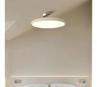 Generico Lampadario moderno, Plafoniere moderne a LED for camera da letto Luci for interni Camera Studio Soggiorno Lampade di illuminazione Lustri Decorazione della casa(White,3 COLORS_D40CM)