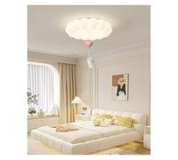 Generico Lampadario soffitto, LED Bubble Cloud Rabbit Light Plafoniere for cameretta for Stile crema Calda for Nursery Boy Girl Lampade da soffitto for camera letto(A-9 heads,RC)