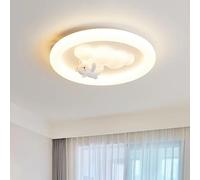 Generico Lampade a nuvola bianca Lampada da soffitto creativa a forma di orso coniglio panda Applique rotonde bianche Lampadari for camera letto for(Bear)