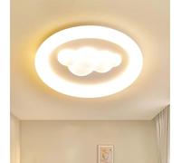 Generico Lampade a nuvola bianca Lampada da soffitto creativa a forma di orso coniglio panda Applique rotonde bianche Lampadari for camera letto for(Cloud)