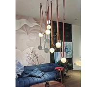 Generico Lampade a sospensione, Lampade a sospensione di buon gusto, lampada a a due piani, a for villa, soggiorno, sala da pranzo, lampadari creativi(7 heards,Warm White)