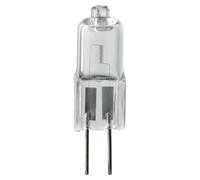 Generico Lampadina Alogena G4, 20W, 12V, Bispina, Trasparente,