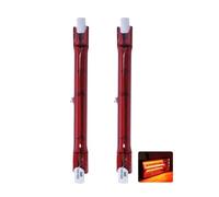 Generico Lampadina Alogena R7S 118mm 500W, J118 Lampada Alogena Lineare A Doppia Estremità 220V, 500LM, Lampadine Infrarossi Riscaldante R7S 500W Dimmerabile, Fascio 360°, Nessuno Sfarfallio, 2 Pezzi