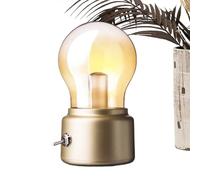 Generico Lampadina notturna da scrivania, Lampada notturna a lampadina, Lampada ricaricabile tramite USB, Lampadina nostalgica adatta agli occhi per la cameretta dei bambini, il bar, il soggiorno, la
