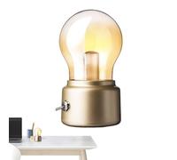 Generico Lampadina USB, lampadina notturna da scrivania - Lampadina per lampada da tavolo a LED per comodino | nostalgica adatta agli occhi per la cameretta dei bambini, il bar, il soggiorno, la came