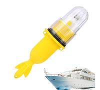 Generico Lampe de Balise de sécurité pour Filet de Pêche - Feu LED Étanche IP65/IP68 | Signalisation Marine pour Bateau, Bouée, Kayak, Paddle | Lampe de Leurage en EAU Douce et Salée