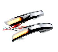 Generico Lampe frecce auto Per Ford Per Kuga Per Fuga Per EcoSport | Frecce LED sequenziali per specchietto laterale, sostituzione plug&play(Dynamic Blue-Yellow)