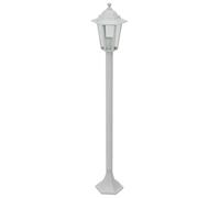 Generico Lampioni da Giardino 6 pz E27 110 cm in Alluminio Bianco