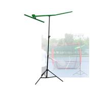 Generico Lanciapalline da Tennis,Accessorio for Allenamento,Altezza Regolabile da 90 A 200 Cm,for Campi da Gioco di Casa(Palline Non Incluse)(Can Hold 20)