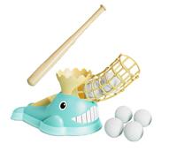 Generico Lanciatore Automatico da Baseball per Esterno | Macchina Lanciapalle per Allenamento di Swing - Accessorio Sportivo Estivo Portatile per Bambini E Adulti - attività Ricreative in Famiglia