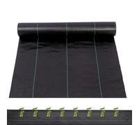 Genérico Landscape Fabric Heavy Duty, 1,6 x 164 ft Grass Blocker Cloth, Grass Barrier Fabric, For Professionals Vegetable Gardeners Flower Beds Farms Nurseries Pathways Trees Shrubs