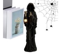 Generico Lantern Halloween Prop: This Halloween decor is paired with a lantern design, highlighting a ghost image that sets a mysterious and spooky atmosphere. Perfect to enhance t
