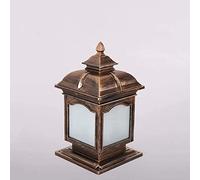 Generico Lanterna a colonna europea, recinzione for ponte, lampione stradale, luci for portico anteriore, patio, garage, corridoio