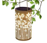 Generico Lanterne,Decorazioni Metalliche Colorate Impermeabili | da Esterno per Percorsi | per Terrazzo Giardino Cortile Passaggio Pedonale Ingresso Piscina Aiuole Esterni Arredo