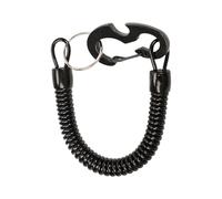 Generico Lanyard Portachiavi con Moschettone | Lanyard A Molla - Cordino Sicurezza Elastico Anticaduta Estensibile per Donne Lavoro Escursionismo Zaino Esterno Immersione