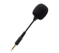 Generico Lapel Microphone - 9.7x5mm Lavålier Мic | Omnidirectional Clip-ön Microphone 3.5mm Plug | High-Sensitivity Condenser Core, 42dB Noise Reduction, Mini Recording Microphones