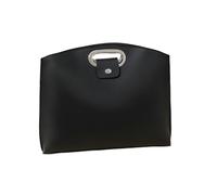 Generico Laptop Bag for Women Handbag, Oceantree Laptop Tote Bag, Waterproof Leather, 14-16in (Black)