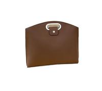 Generico Laptop Bag for Women Handbag, Oceantree Laptop Tote Bag, Waterproof Leather, 14-16in (Coffee Brown)