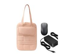Generico Laptop Shoulder Bag 36cm Soft Sleeve Padded For Tablet Notebook