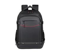 Generico Large Capacity Business Backpack，Compatible For Men Expandable Travel Working Men's Computer Bag Waterproof Outdoor Hiking(Black)