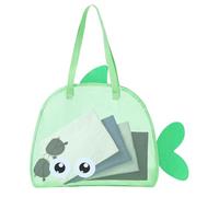 Generico Large Lightweight Tote, Reusable Shopping Grocery Bag,18.31x15.75x5.5 Inches Multipurpose Spacious Beach Tote, Ideal for School Travel Picnic Family Gym Vacation and Everyday Use