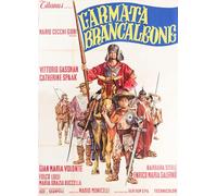 Generico L'Armata Brancaleone | Locandina originale restaurata | Stampa 70x100 cm | Vittorio Gassman | Commedia italiana | Manifesto vintage illustrato | SACWEBPHOTO